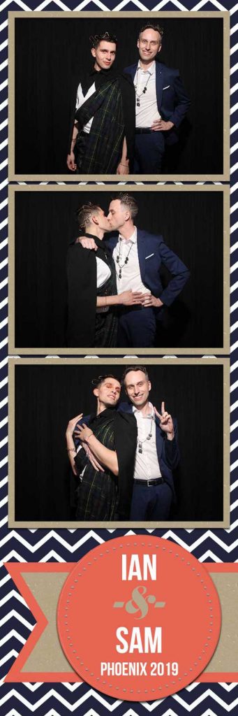 unexpected venue wedding photo booth rental