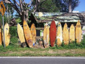 old Hawaiian surfboards