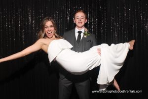 wedding photo at st. francis xavier church