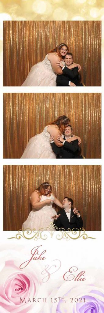 Wedding Photo Booth Rental for Jake and Ellie