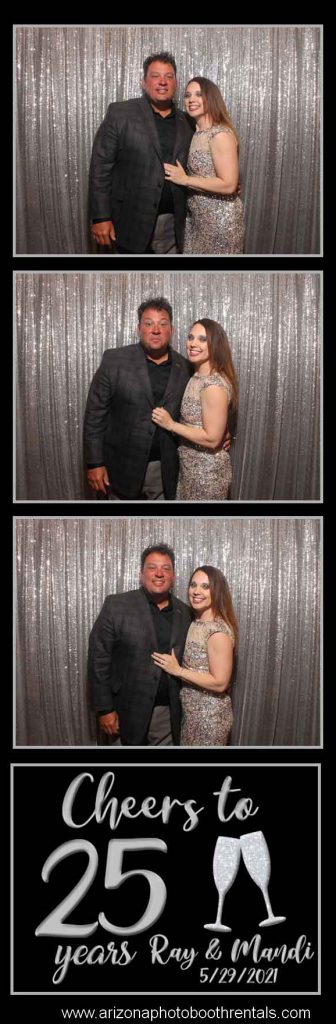 25th Anniversary Photo Booth Rental