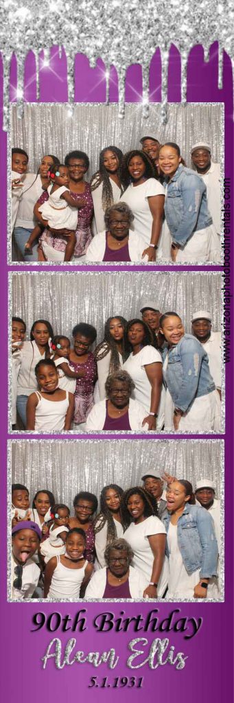 Photo Booth Rental for 90th Birthday Party