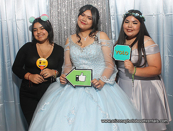 Phoenix Photo Booth Rental Quinceanera
