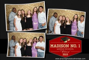 Madison no. 1 Middle School Graduations Photo Booth Rental