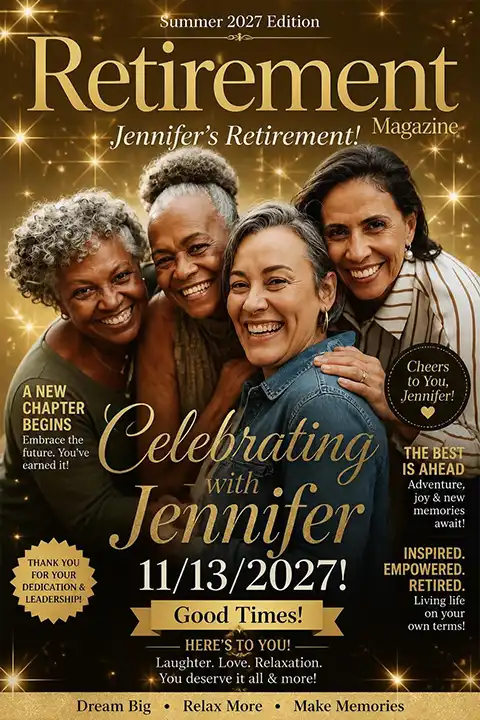 Retirement Party Photo Booth